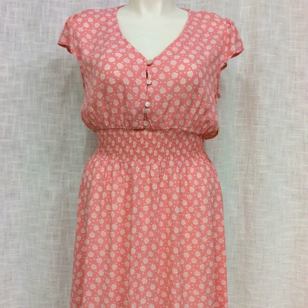 BeBop XL Pink Pedal Dress